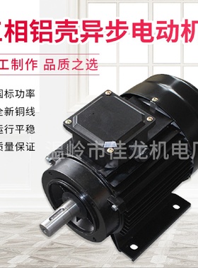 YS三相铝壳异步电动机化工泵机械设备1.5KW二极耐用全铜芯