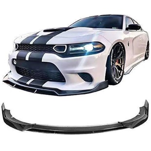 DodgeChargerSRT改装 适用于道奇战马前铲改装 套件前唇尾翼小包围