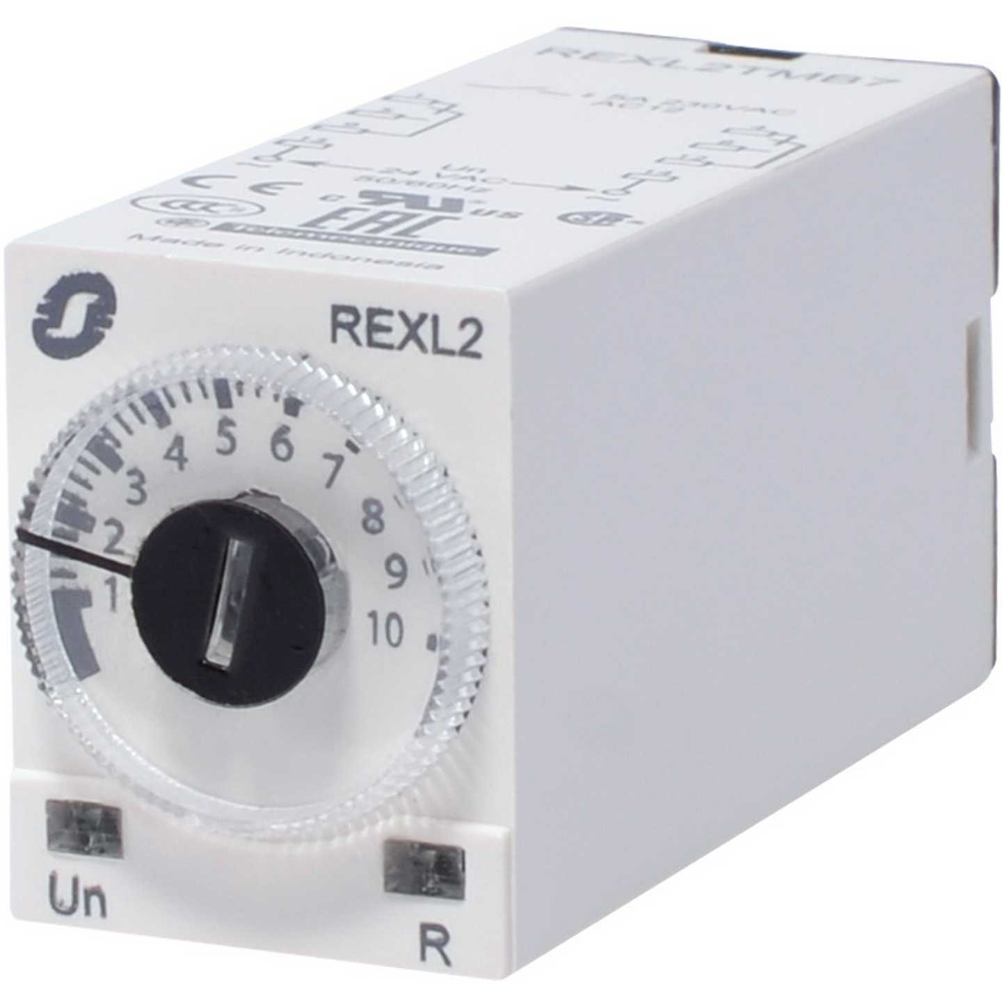 时间继电器-REXL2TMBD DC24V