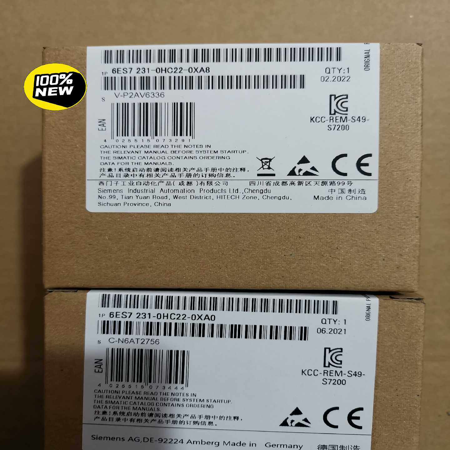 EM231CN模块6ES7231-0HC22-询价