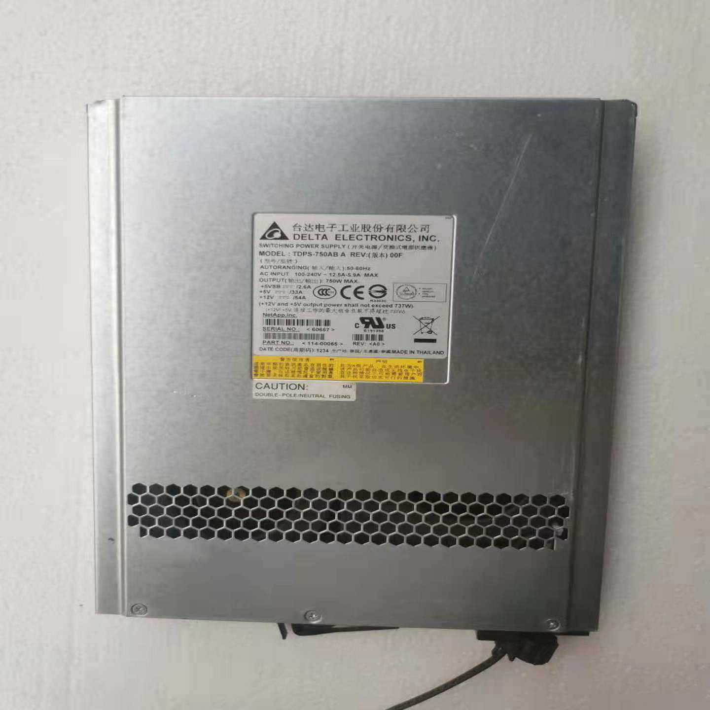 【议价】Netapp114-00065TDPS-750ABA适用