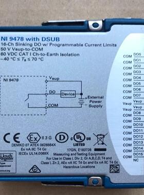 询价~NI 9478模块 779940-01 16通道50μs ，