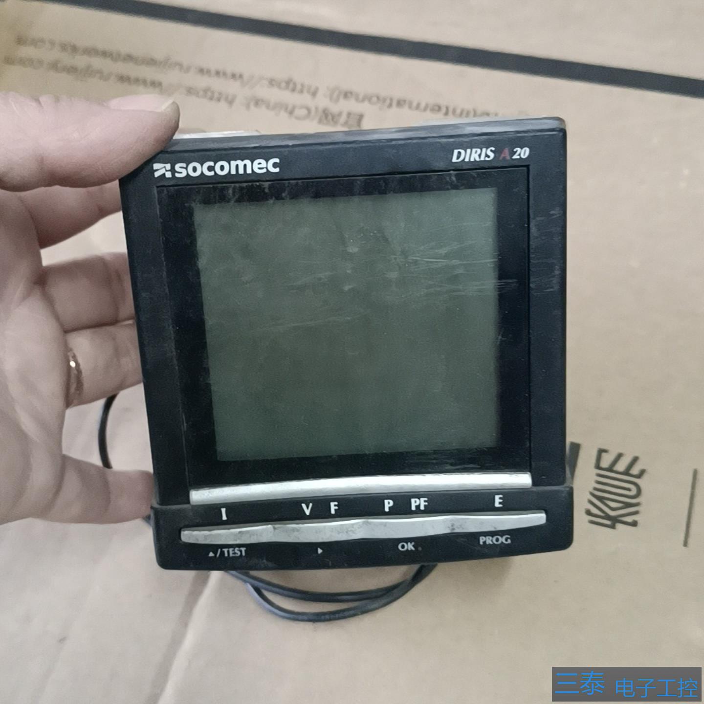 SOCOMEC 溯高美多电表DIRIS A20实物图 不，议价