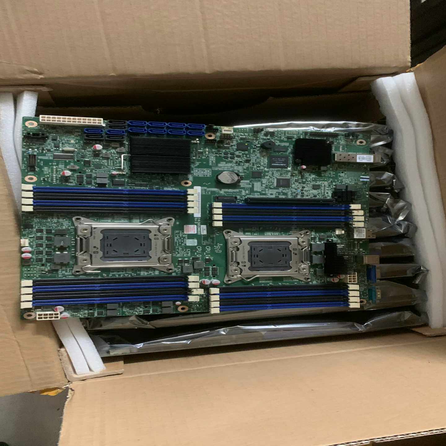 (议价)广达c602S2MLx79双路主板ar主板
