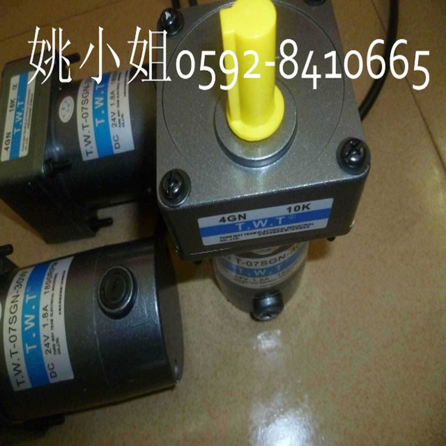 议价-后收线马达T.W.T07SGN-30W直流马达4GN10K直流电机TWT07SG