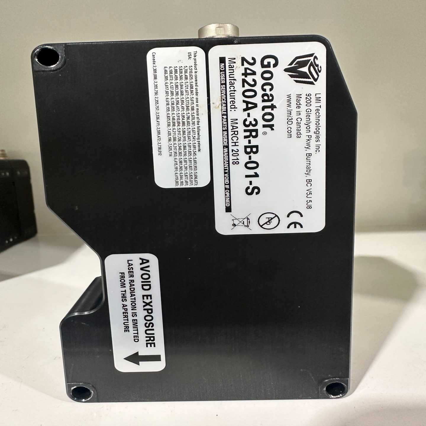 LMI乐姆迈Gocator2420A-3R-B-01-S激--议价商品