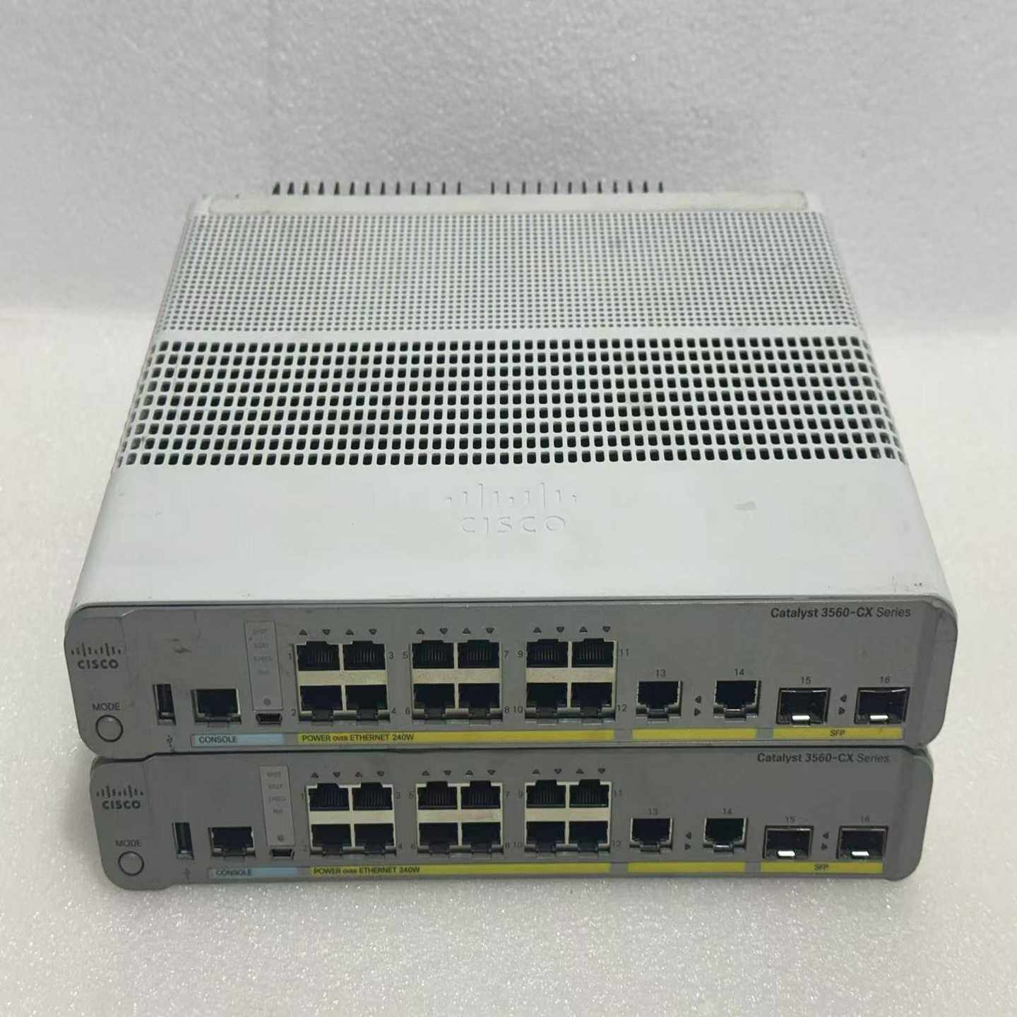 WS-C3560CX-12PC-S 千兆桌面网络交换机 测试