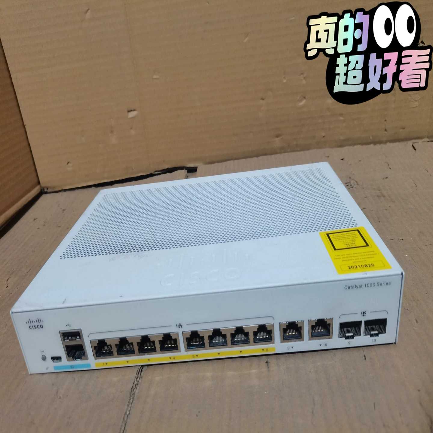 Cisco思科C1000-8P-E-2G-L交换机。。功能正--议价商品