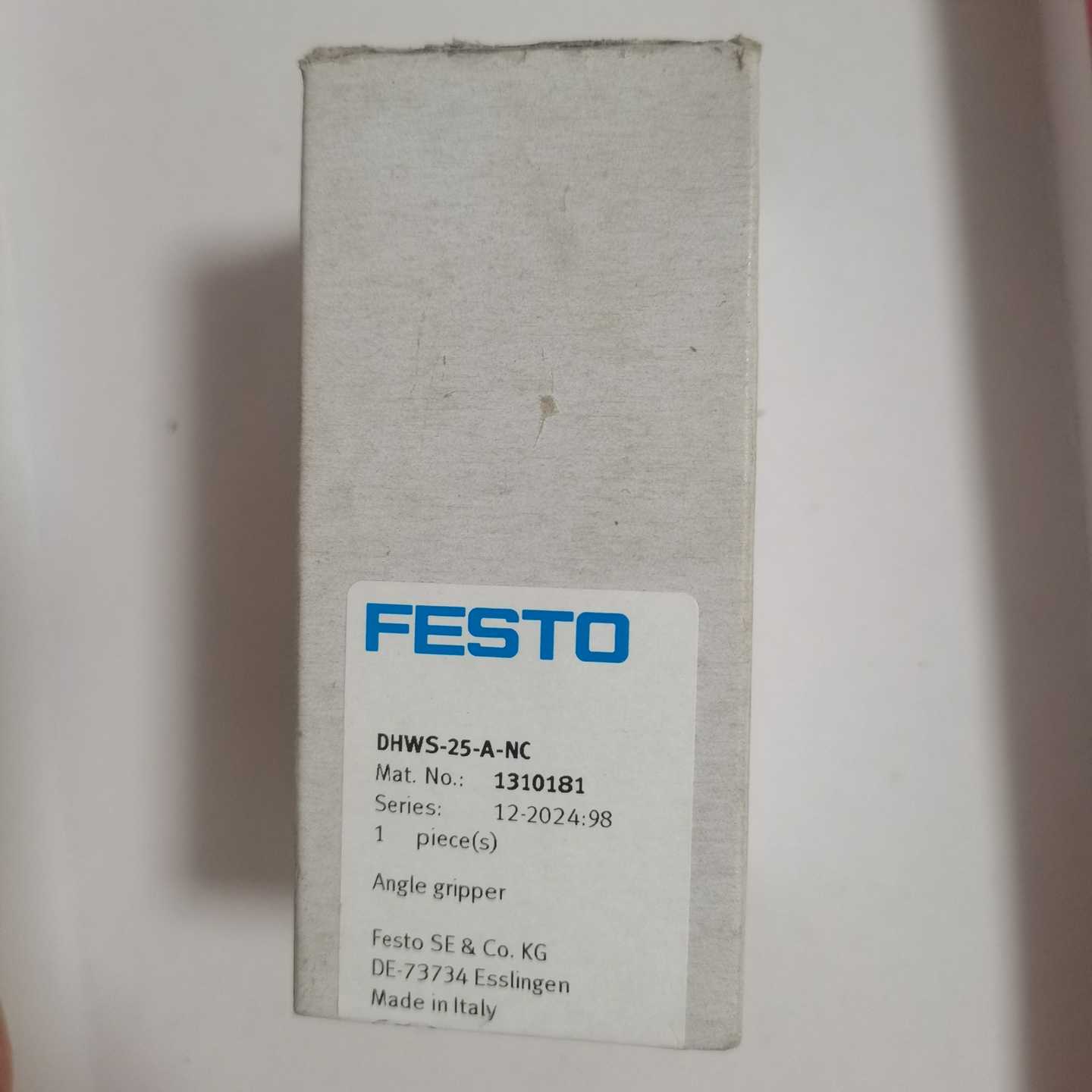 询价FESTO费斯托气爪1310181型号DHWS-25-A-N