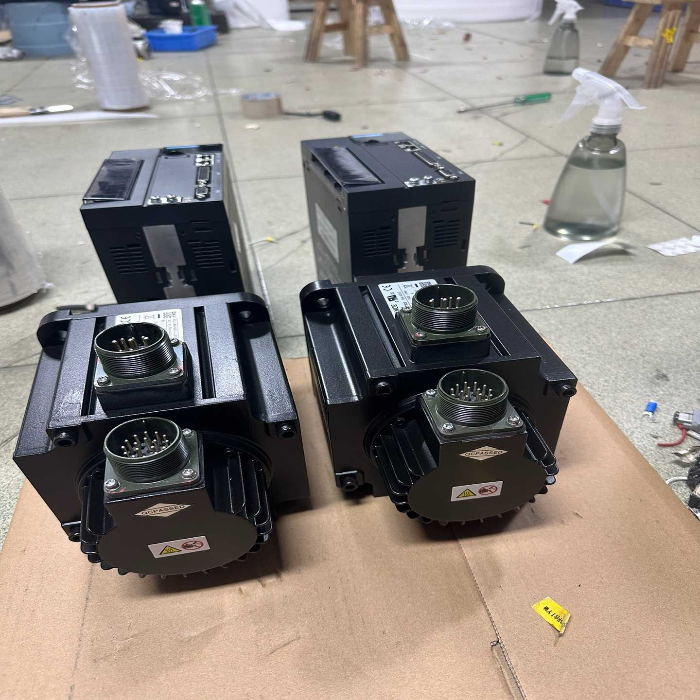 汇川伺服电机和驱动器套装，驱动型号IS620NT3R5I电机--议价商品