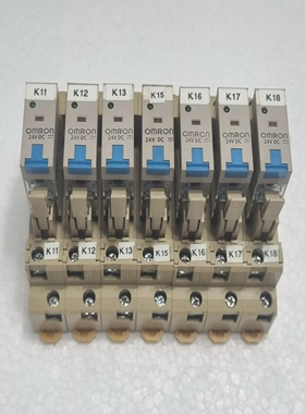 OmronG2R-1-SNDI(S)24VDCRelayWithSocket-Lotof7pcs
