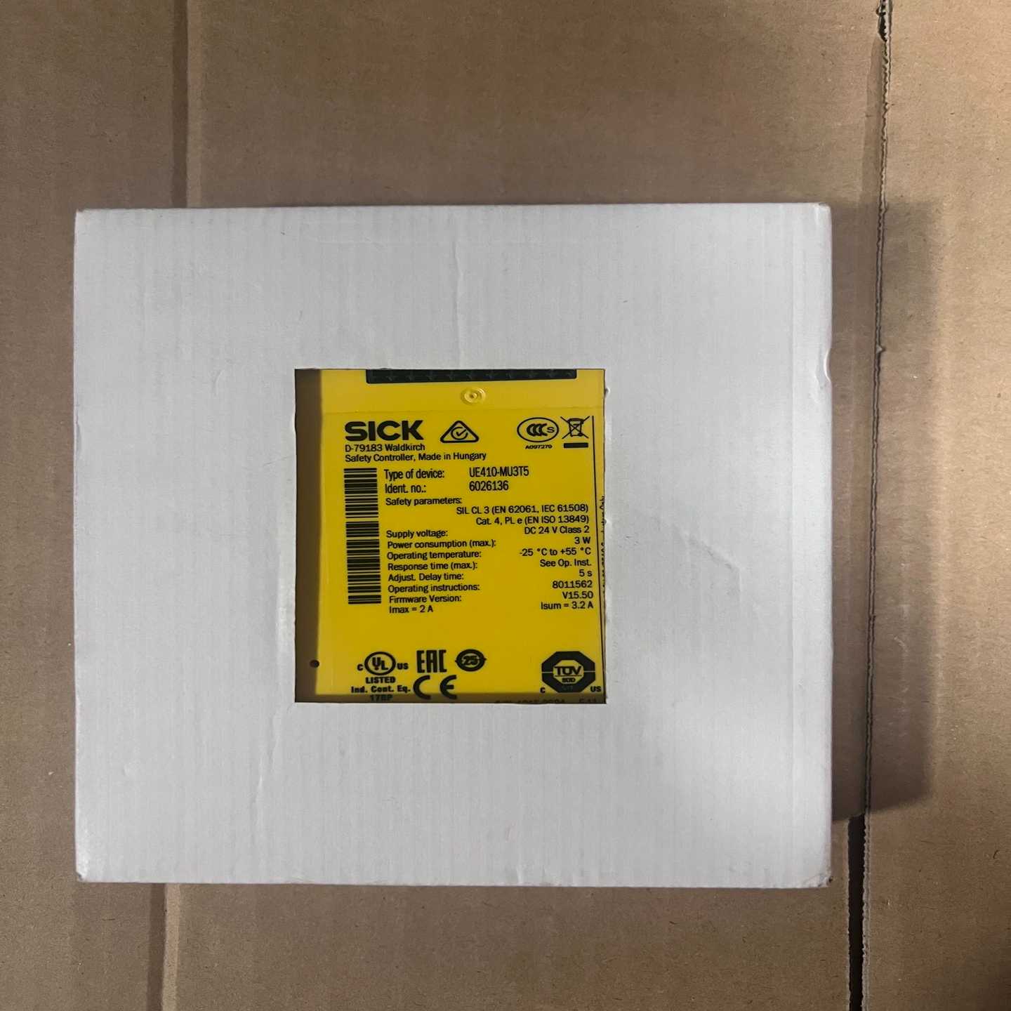 UE410-MU3T5德国西克SICK安全继电器6026询价