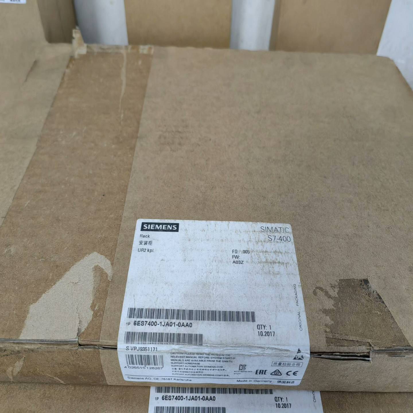 【议价】S7-400底座6ES7400-1JA01-0AA0适用