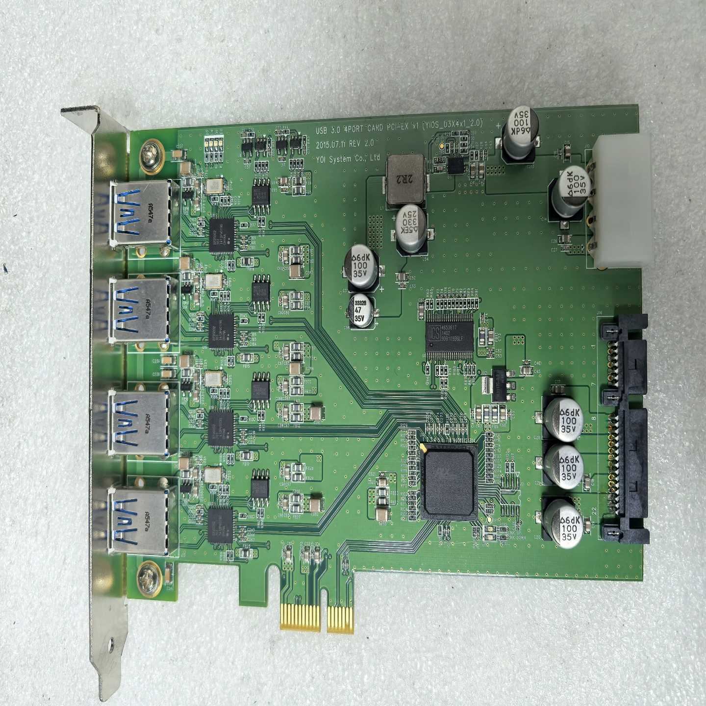 咨询-U3X4-PCIE1XE101Rev:2.0USB3.