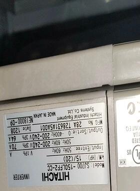SJ700-150LFF2-CC 15Kw 220V 日立变--议价商品