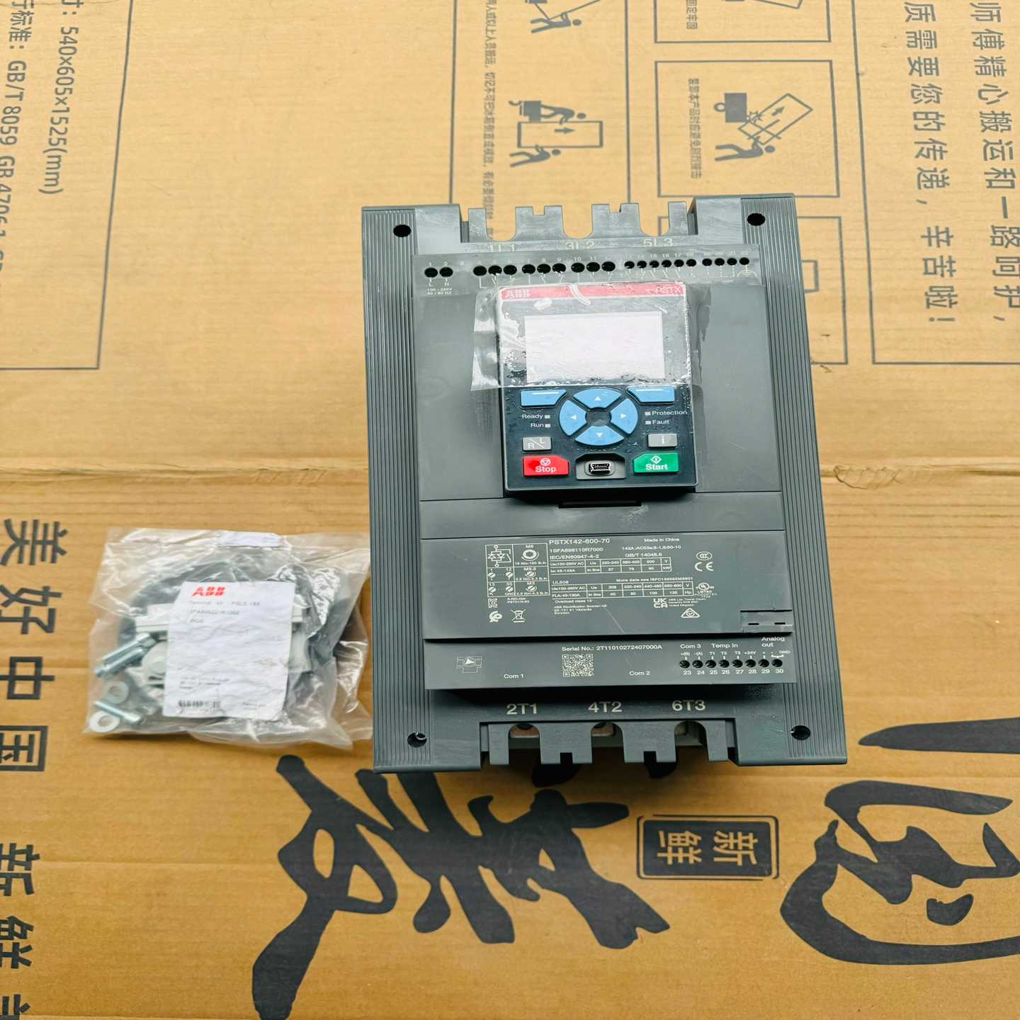 议价全新ABB软启动器PSTX1O42-600-70议价维修/现货