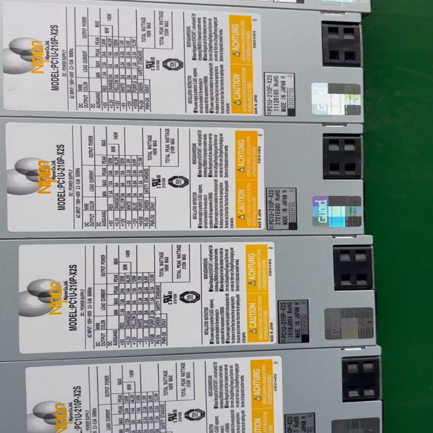 Nipron日本工控机大1U电源PC1U-210PX2S--议价商品