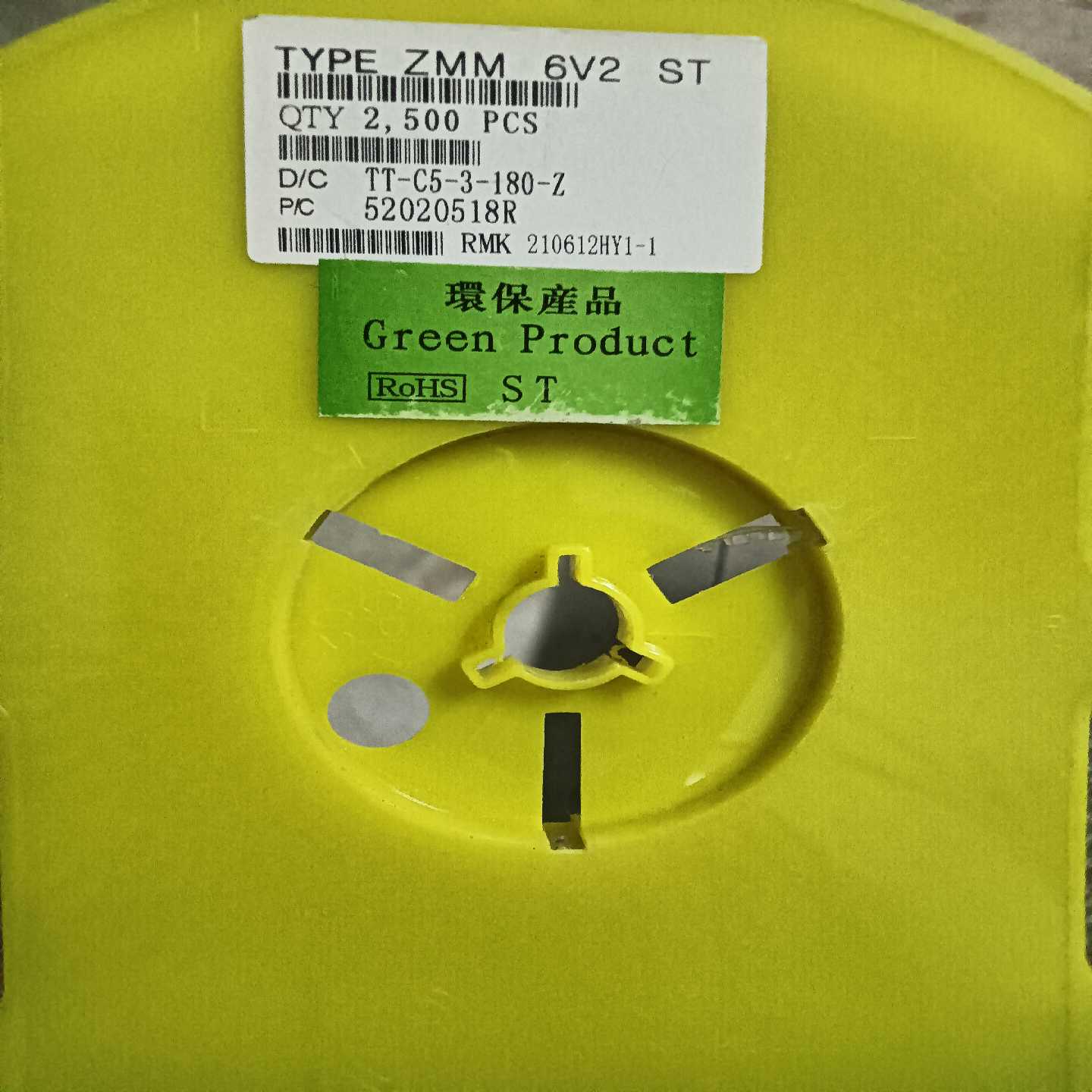 ZMM6V2LL-346.2V/0.5W原装先科ST-议价