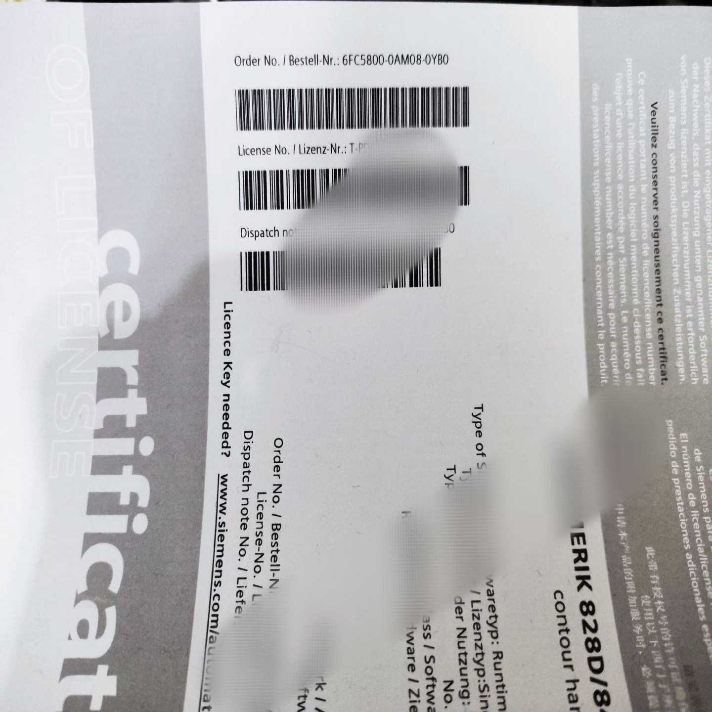 6FC5800-0AM08-0YB0~询价