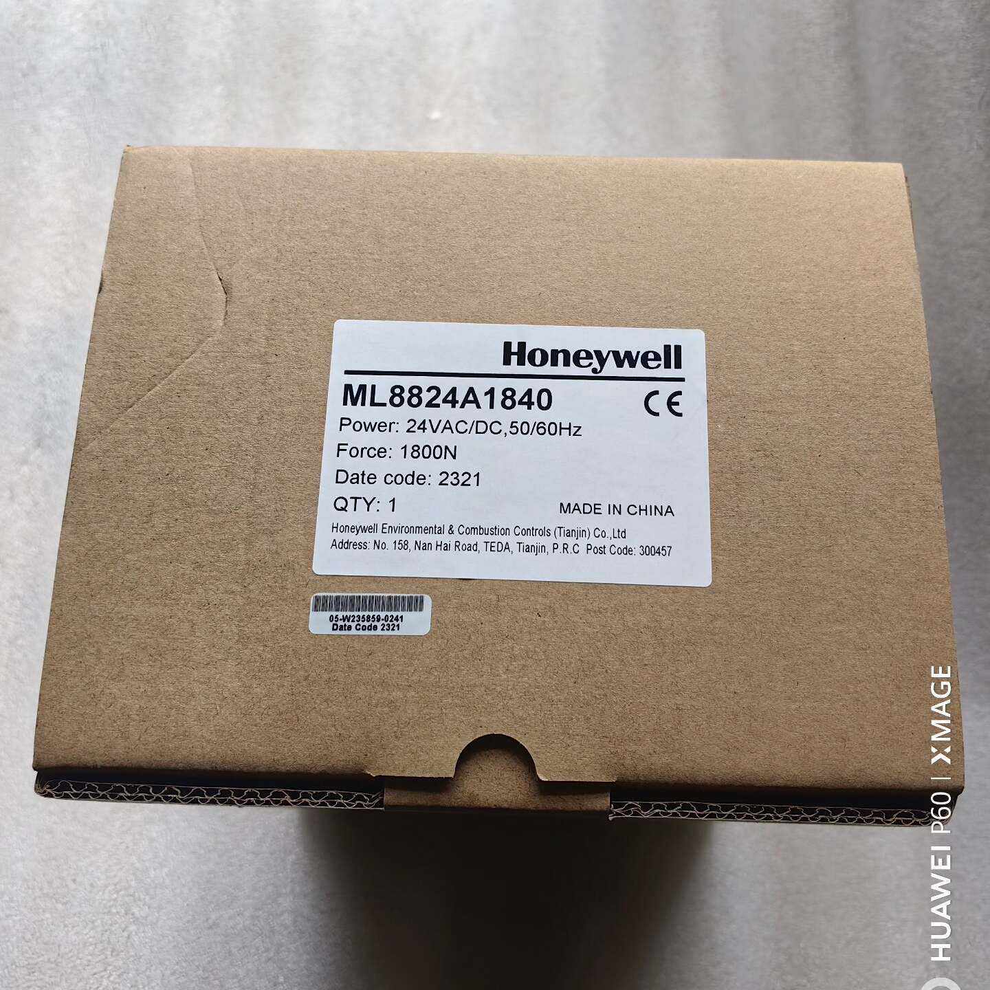 全新霍尼韦尔ML8824A1840电动执行器，中国制造，带原--议价商品