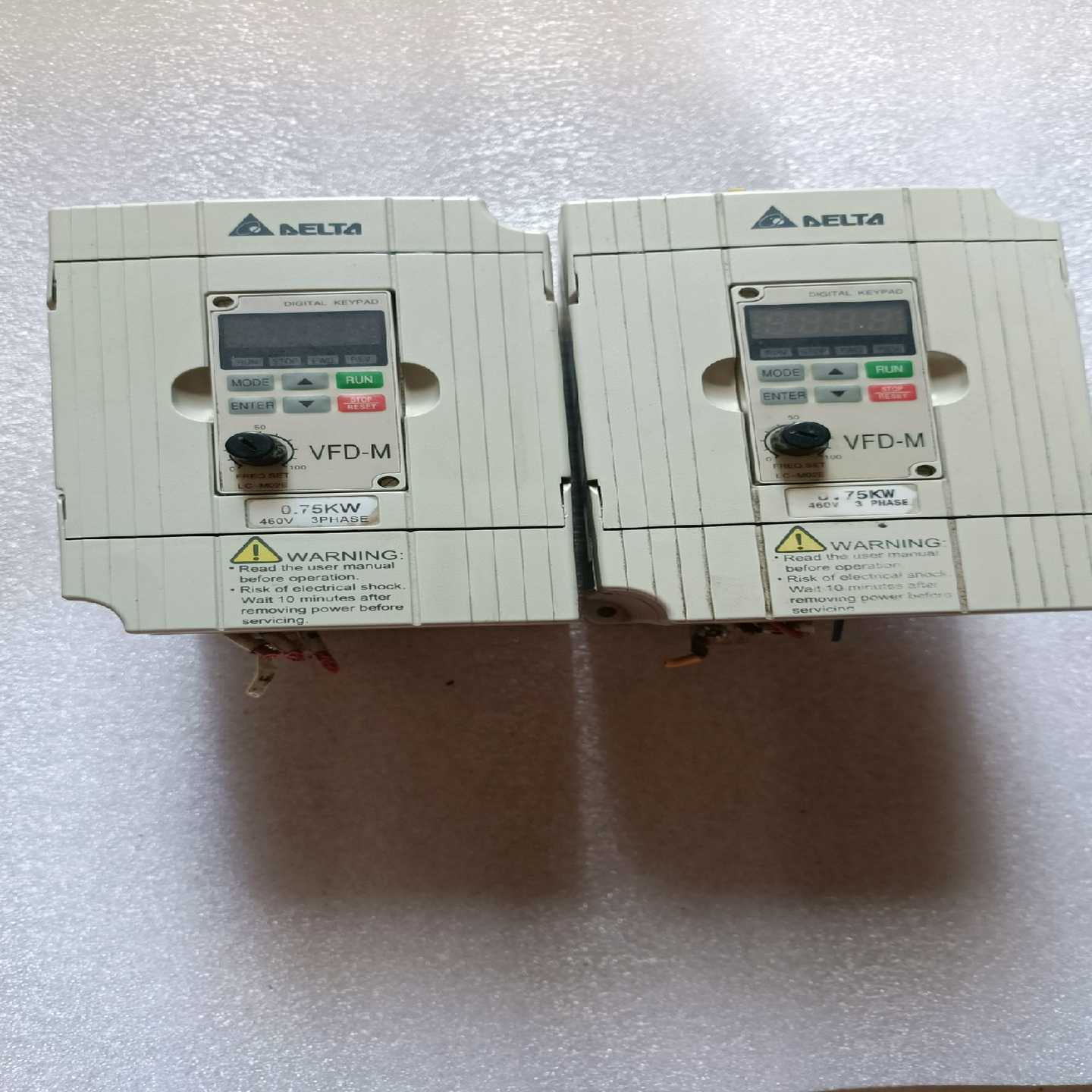 咨询-台达变频器VFD007M43B，0.75KW，380V