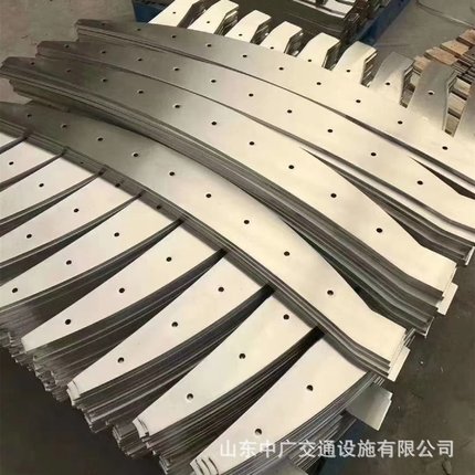 桥梁护栏304不锈钢河道围栏不锈钢复合管护栏景观灯光防护栏