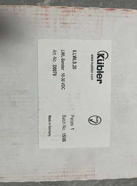 库伯勒6.LWLS.20模块询价