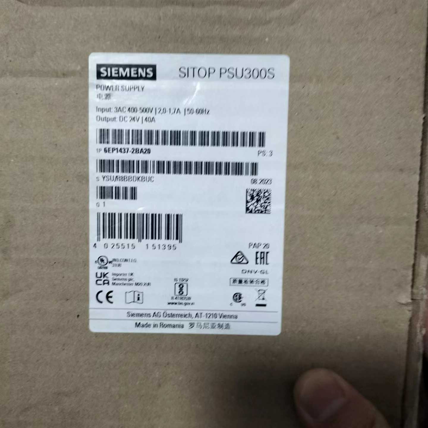 原包装6EP1437-2BA20 SITOP PS~询价