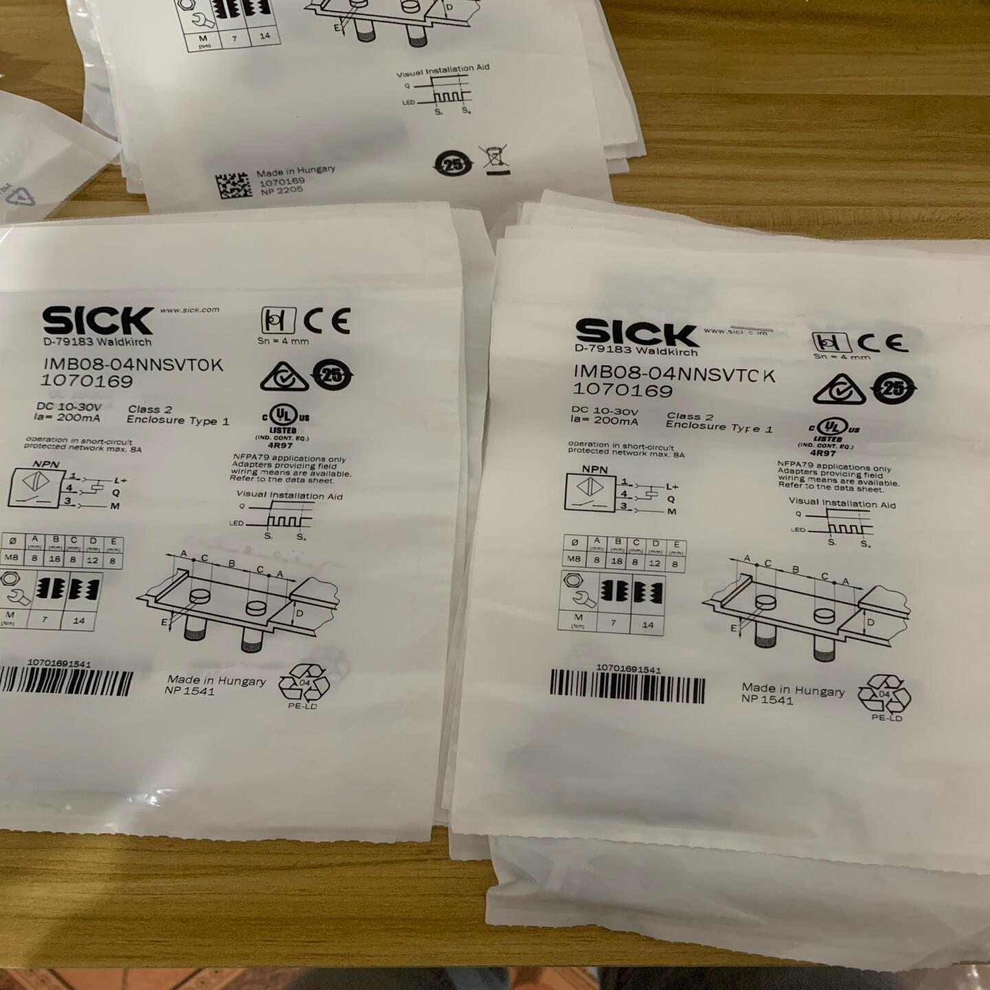 全新德国SICK西克IMB08-04NNSVT0K货号107