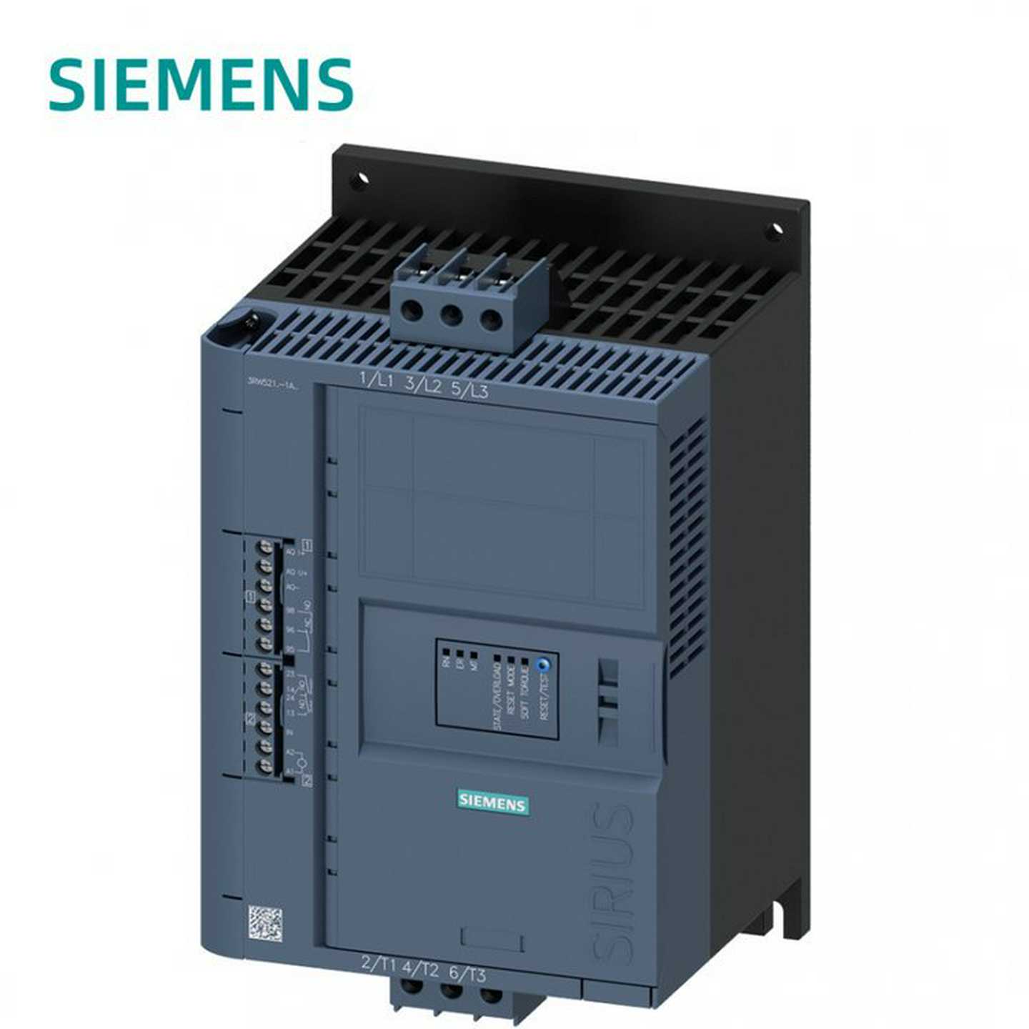 西g门子工业控制器3RW5546-2HA06软起动器200-690V370A