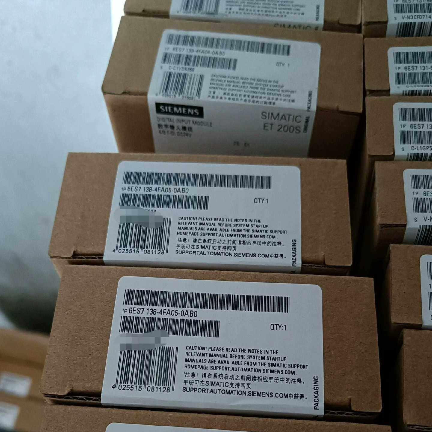 【议价】6ES7138-4FA05-0AB0安全模块，质保一年适用