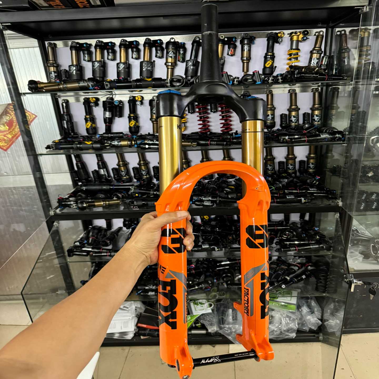 FOX38前叉换头管内管，适用于损换、修复、改装等需求。专业--议