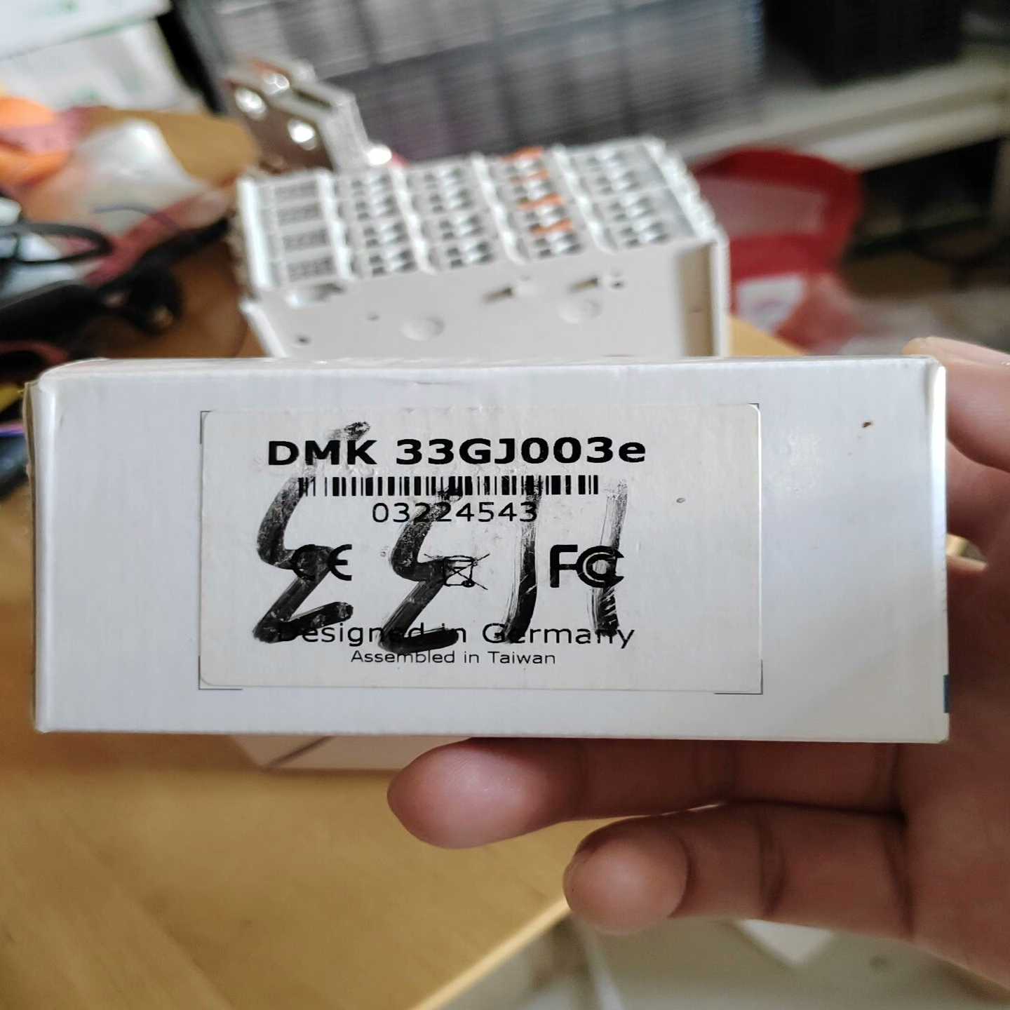 德国进口映美精DMK33GJ003e黑白工业相机10