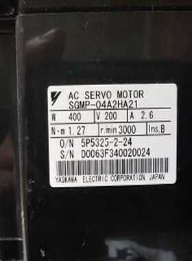 SGMP-04A2HA21安川伺服电机都有功能完