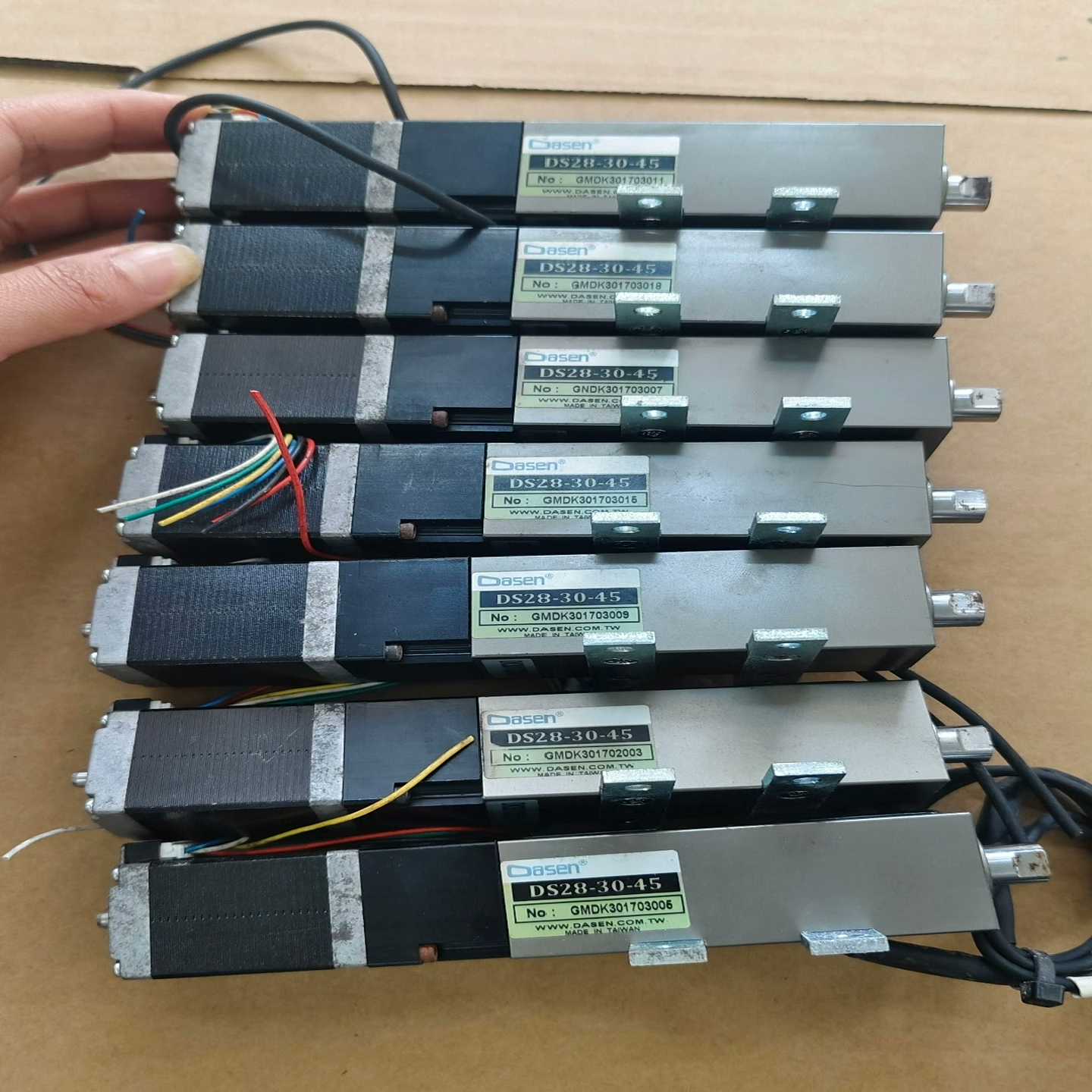 成色漂亮DASEN台湾晶贺DK高精密电动缸小型一体化精密定-询价客