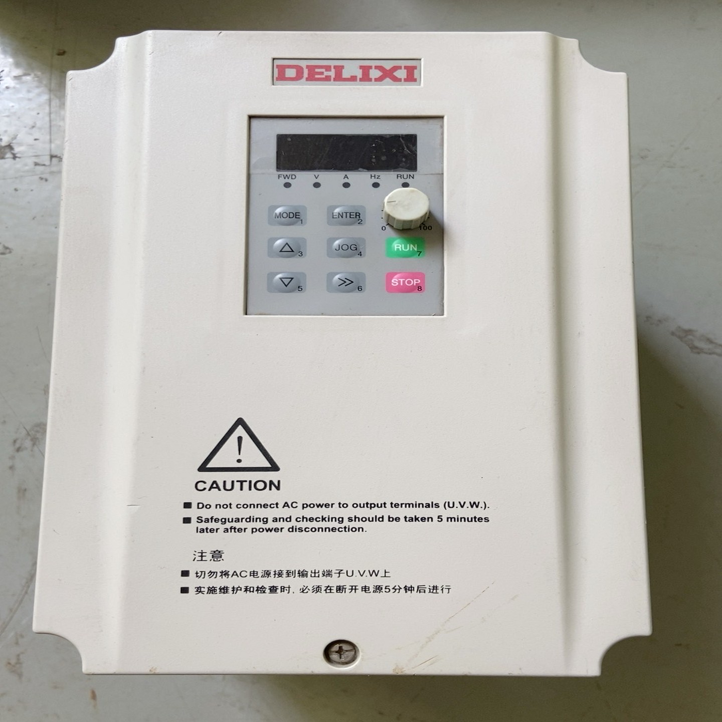 德力西变频器CDI9600-G3R7/P5R5T4成色一般-询价客服