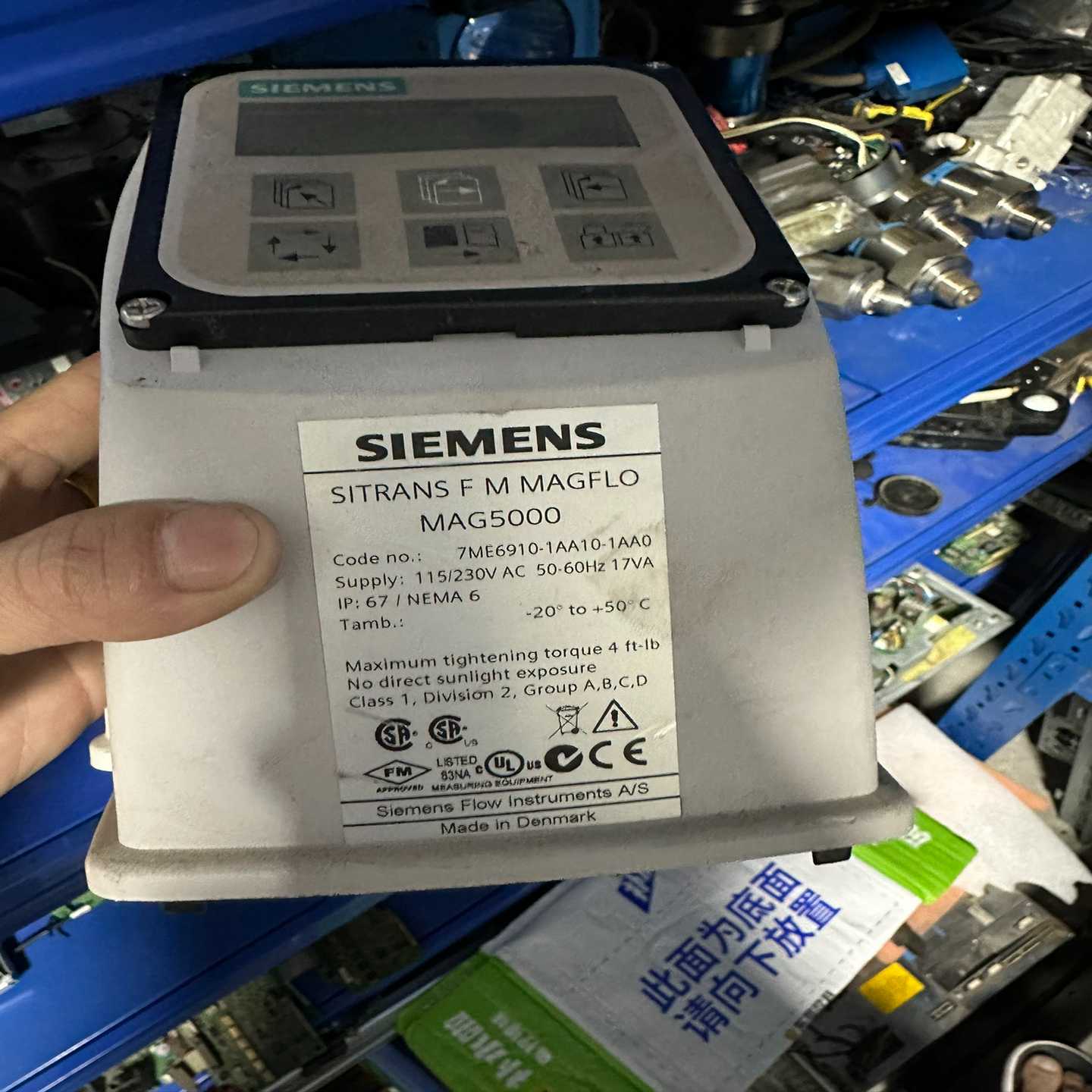 西门子电磁流量转换器，MAG5000，7ME6910-1AA--议价商品