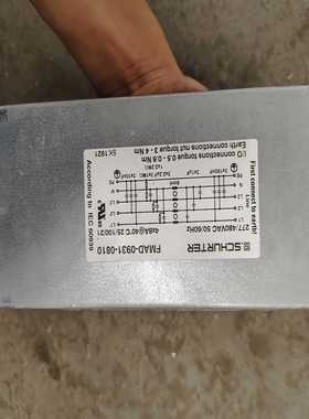 瑞士SCHURTER舒特FMAD-0931-0810电源滤波--议价商品