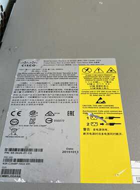 思科  CISCO  N3K-C3548P-10GX  新到