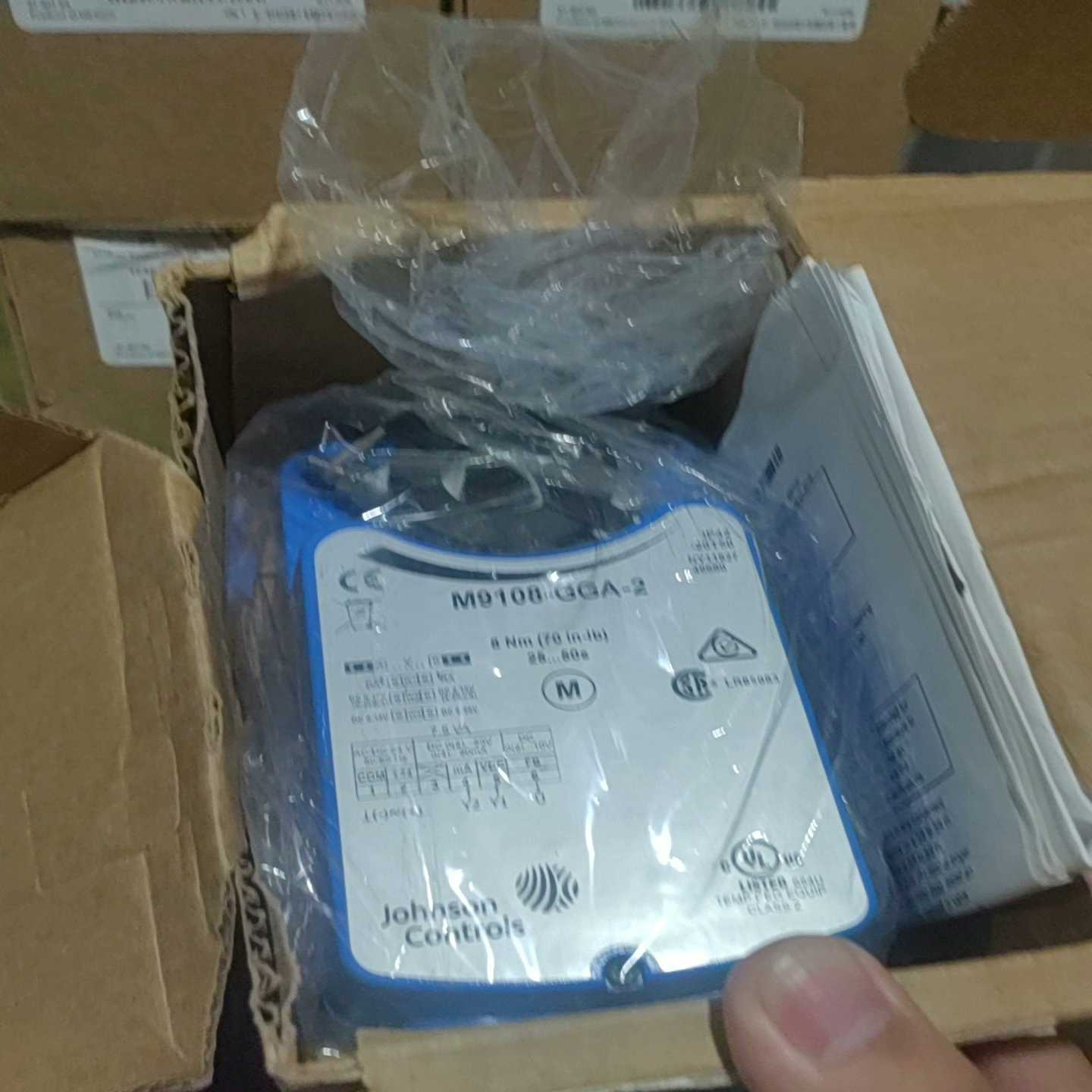 询价~江森 M9108-GGA-2电动球阀执行器 8Nm，有5