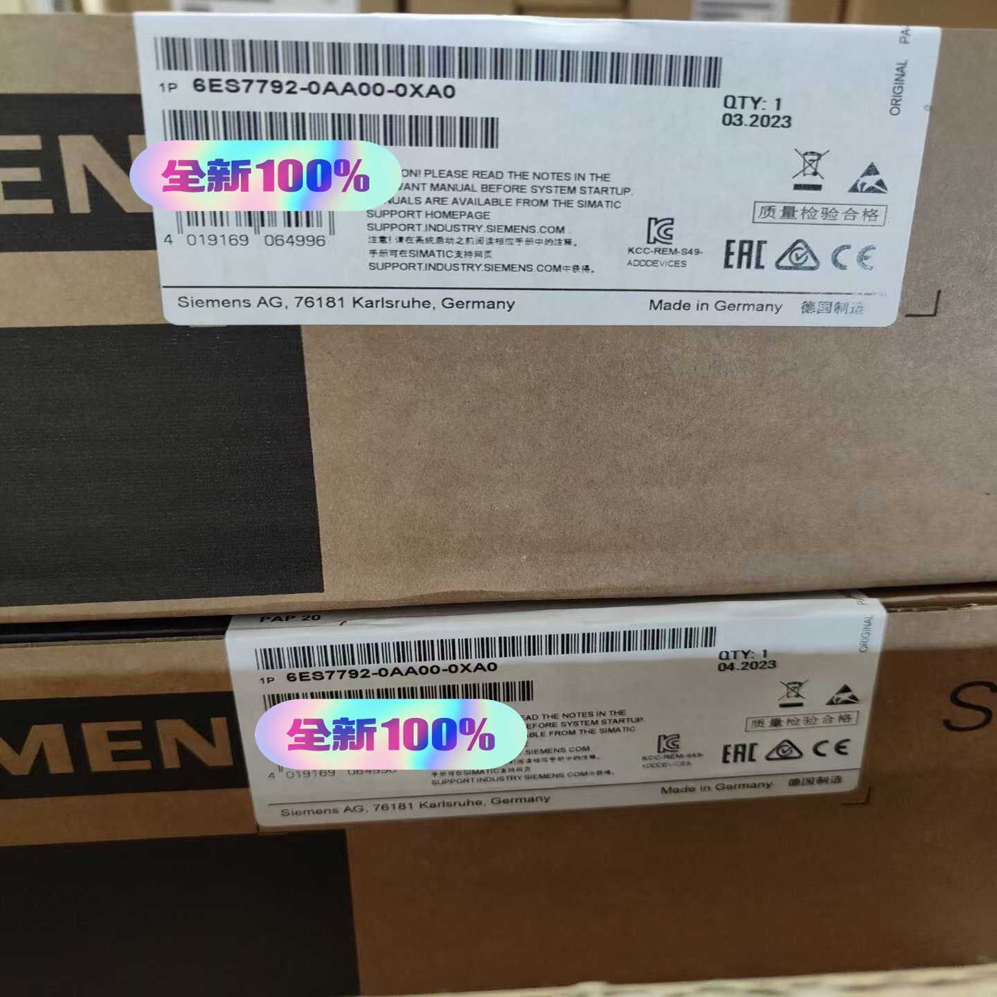 6ES7792-0AA00-0XA0原标保内（电子设备）