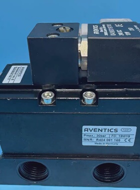 溢价-德国AVENTICS安沃驰力士乐电磁阀型号R40406