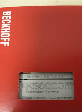 倍福模块KS0000链接实物拍摄