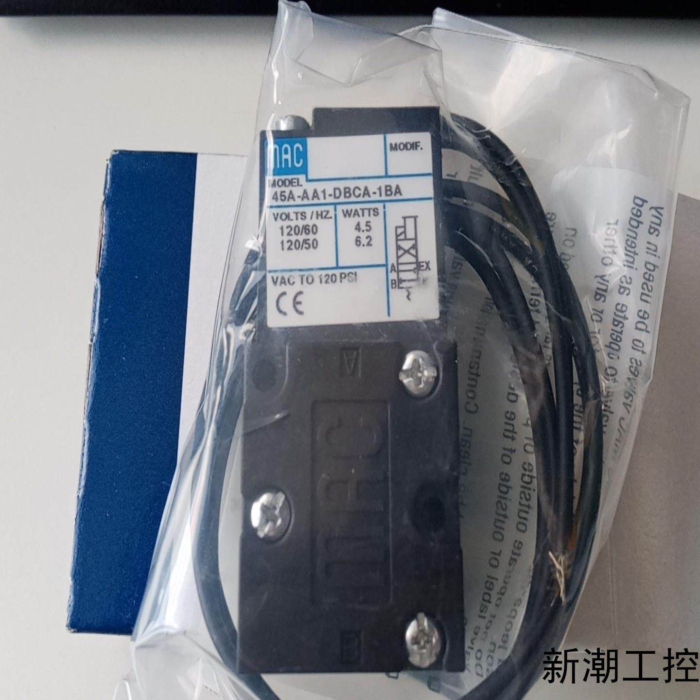 美国MAC电磁阀45A-AA1-DBCA-1BA全新原装进议价商品