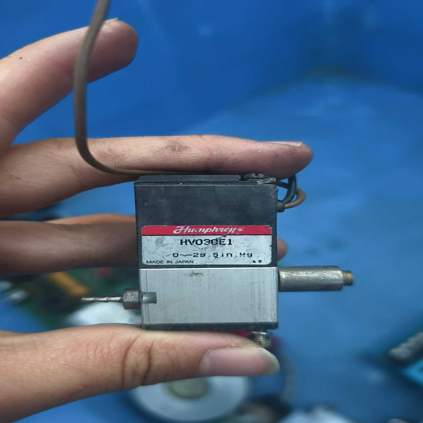 议价半导体设备备件汉弗莱电磁阀V00e1实物拍摄，议价