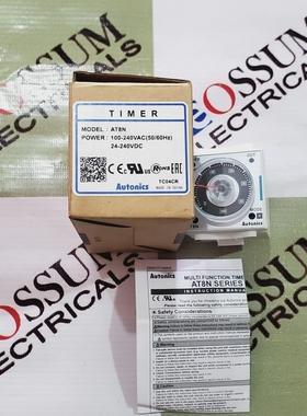AUTONICSAT8N电子定时器电压100-240VAC/24-240VDC快速发货