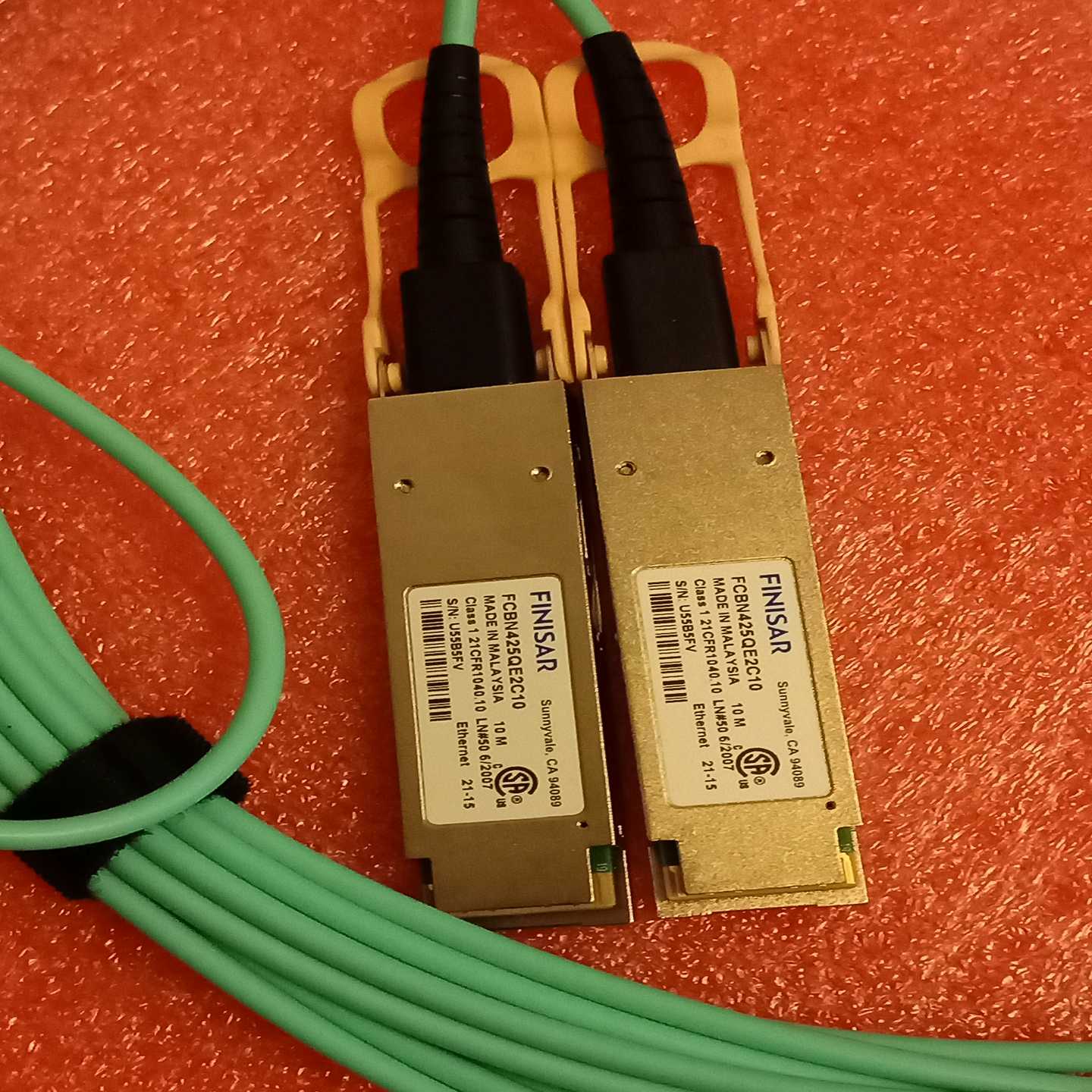 Finisar QSFP28-100G-AOC高速光缆线全新