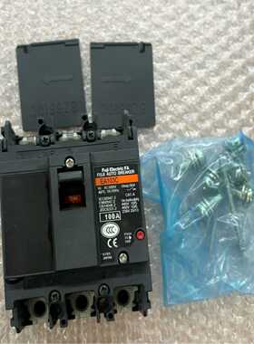 EA103C富士塑壳断路器3P100A全新未使用库存两--议价商品