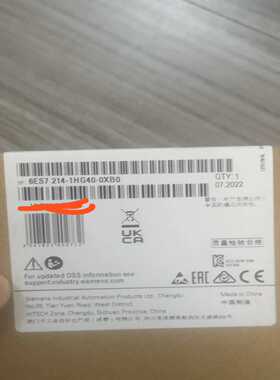 【议价】6es7214-1hg40-0xb0模块，未开适用