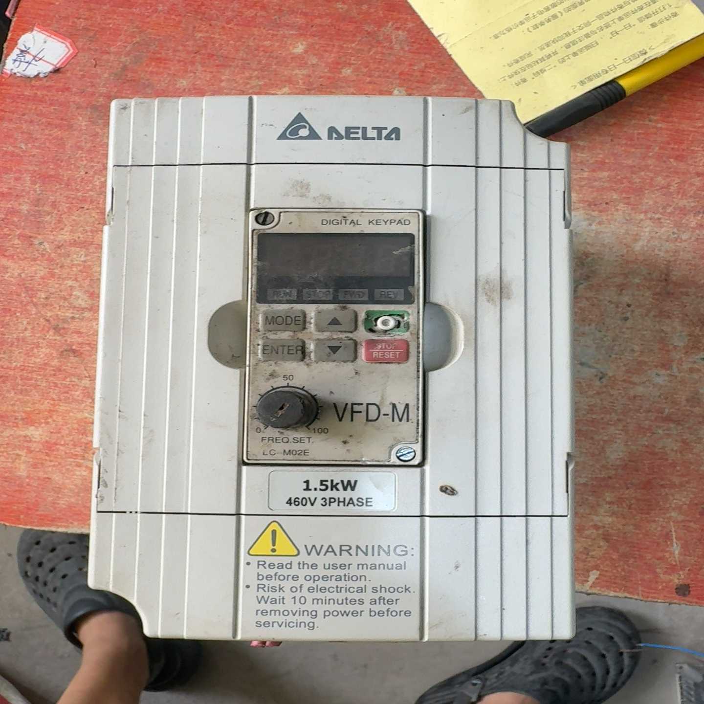 咨询-台达变频器VFD015M43B，1.5kw，460V三相，实